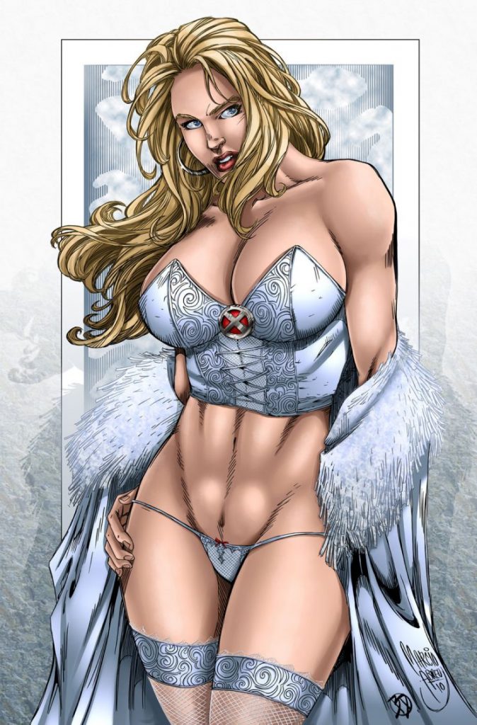 40 Sexy and Hot Emma Frost Pictures – Bikini, Ass, Boobs 9