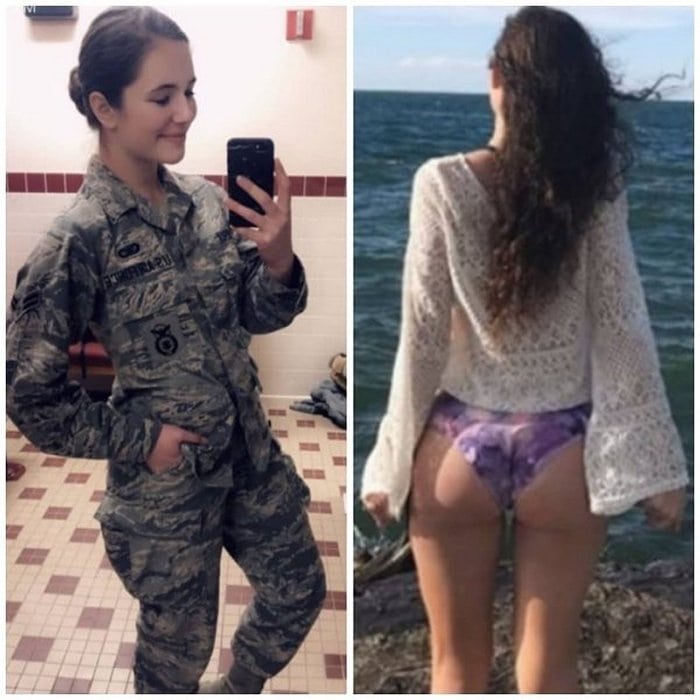 Girls With And Without Uniform (41 Photos)-09