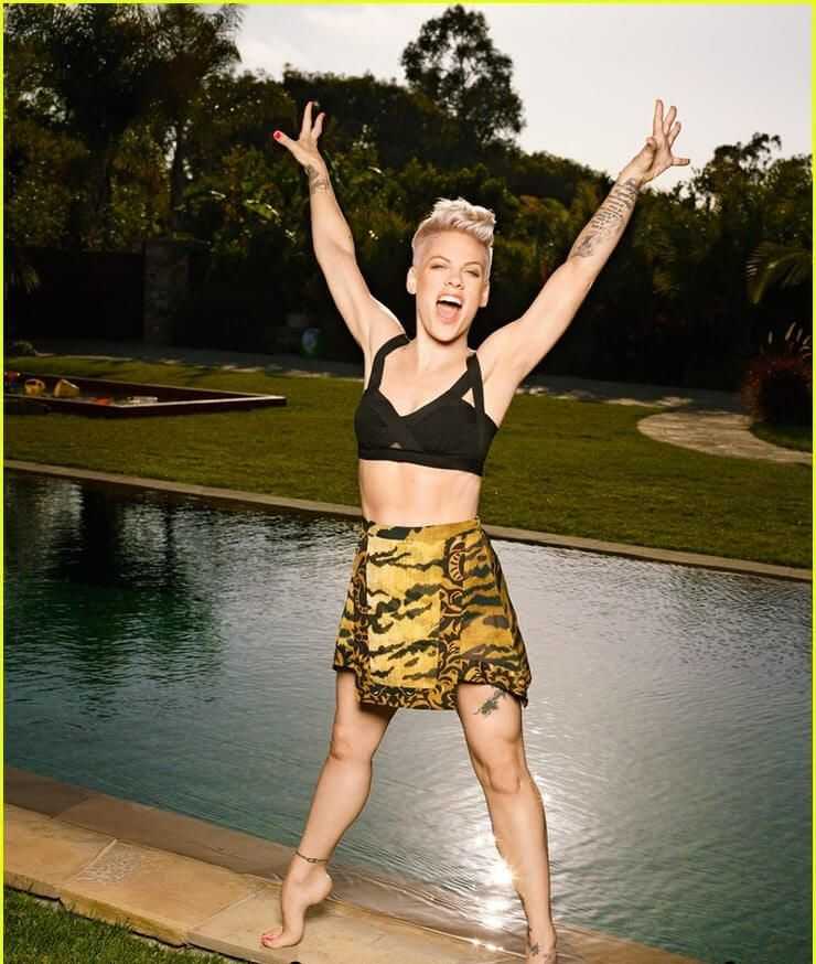 61 Sexy P!nk Boobs Pictures Are Embodiment Of Hotness 46