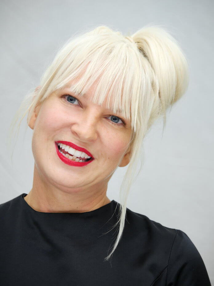 sia furler white hair