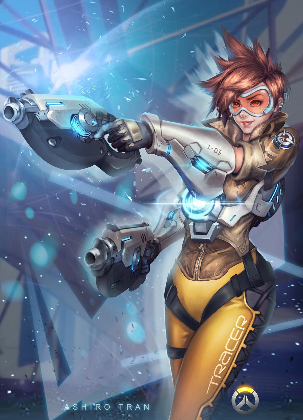 70+ Hot Pictures of Tracer From Overwatch 17