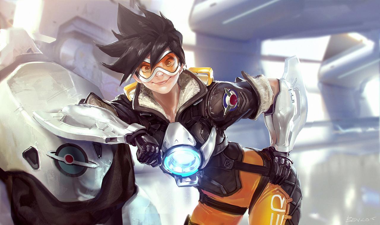 70+ Hot Pictures of Tracer From Overwatch 29