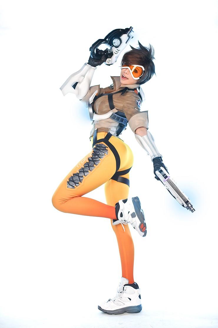 70+ Hot Pictures of Tracer From Overwatch 9