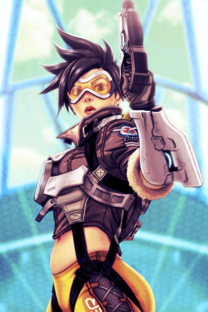 70+ Hot Pictures of Tracer From Overwatch 15