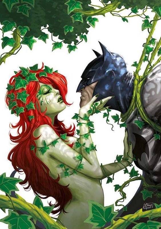 Poison Ivy Batman Kiss