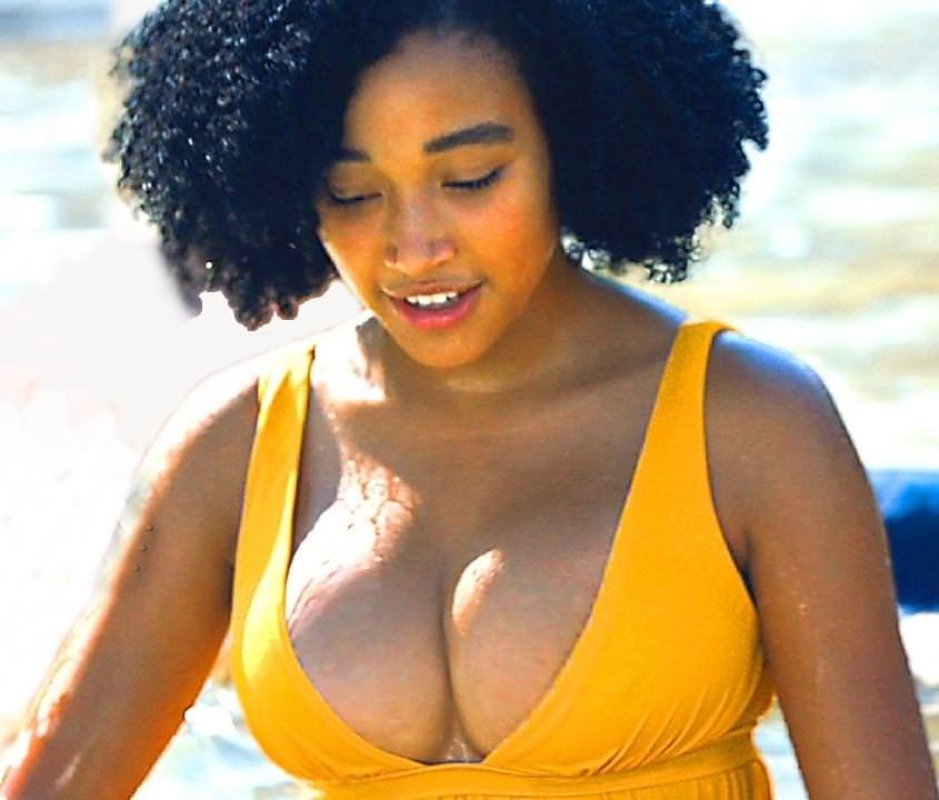 46 Sexy and Hot Amandla Stenberg Pictures - Bikini, Ass, Boobs.