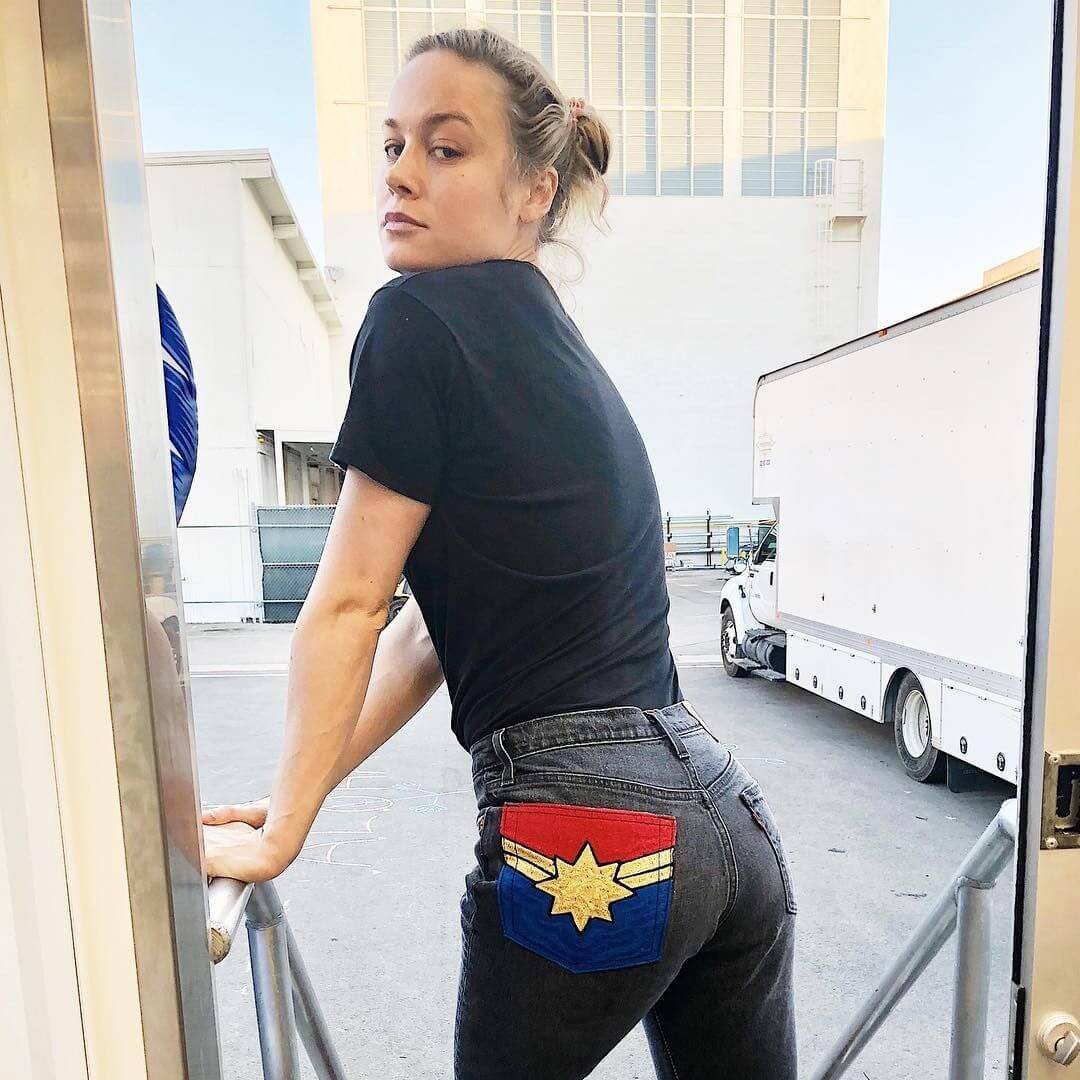 Brie Larson butt photo