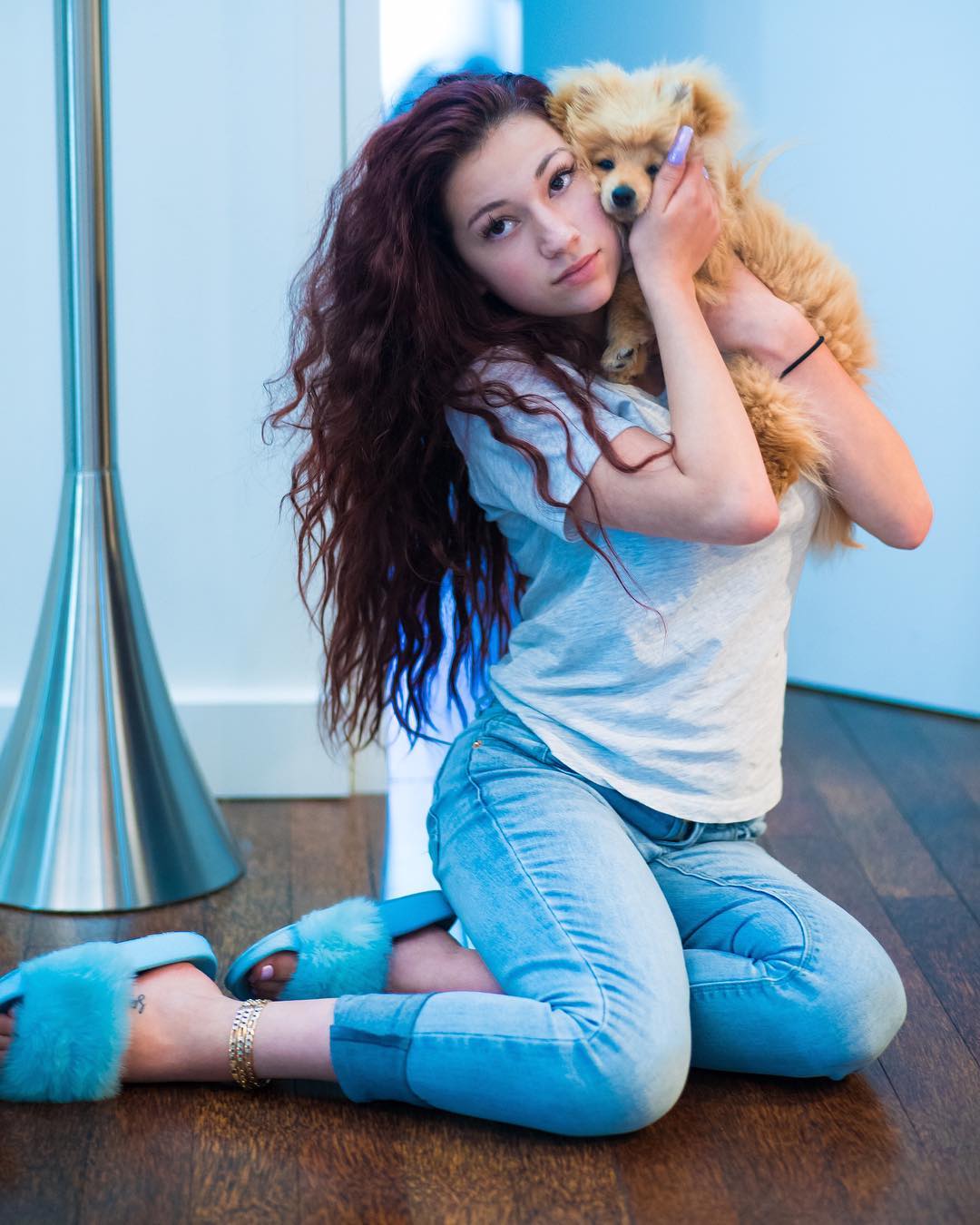 Danielle Bregoli with Puppy