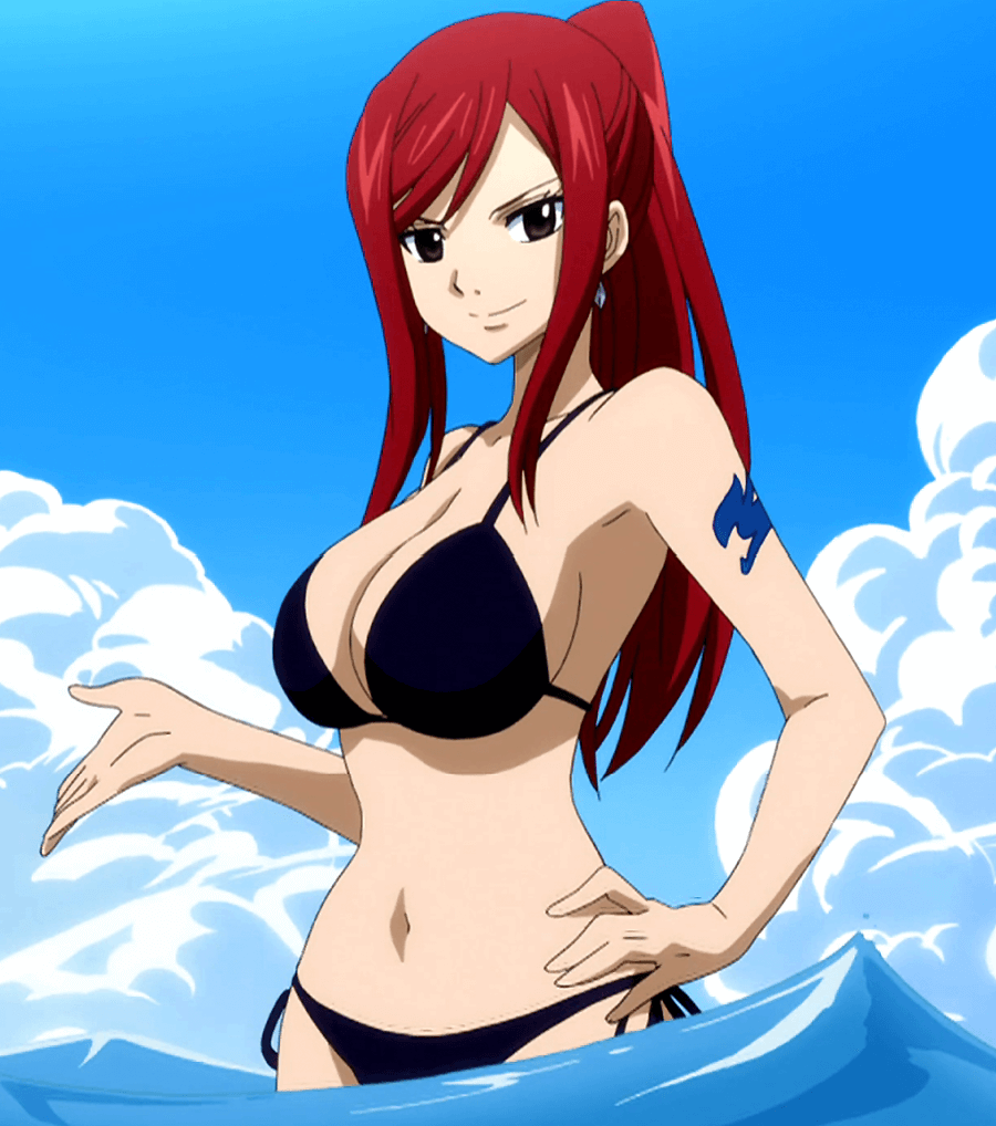 Erza Knightwalker topless