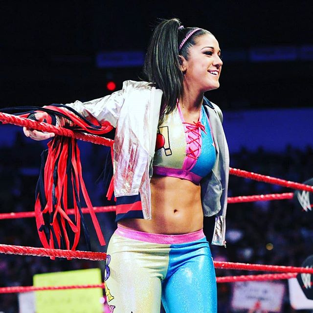bayley hot cleavage