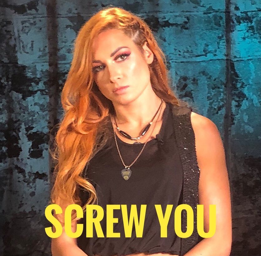 becky lynch angry face