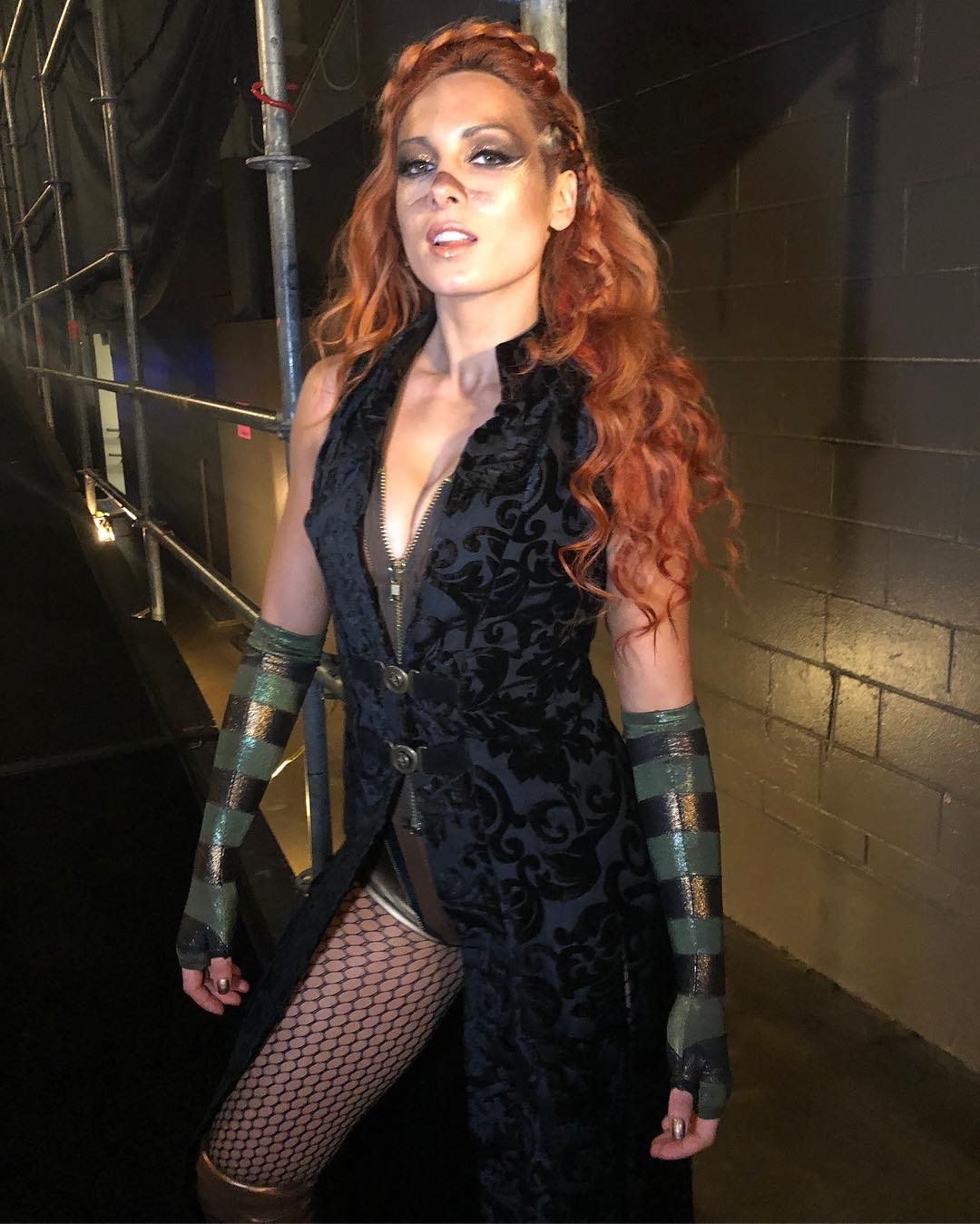 becky lynch cleavage