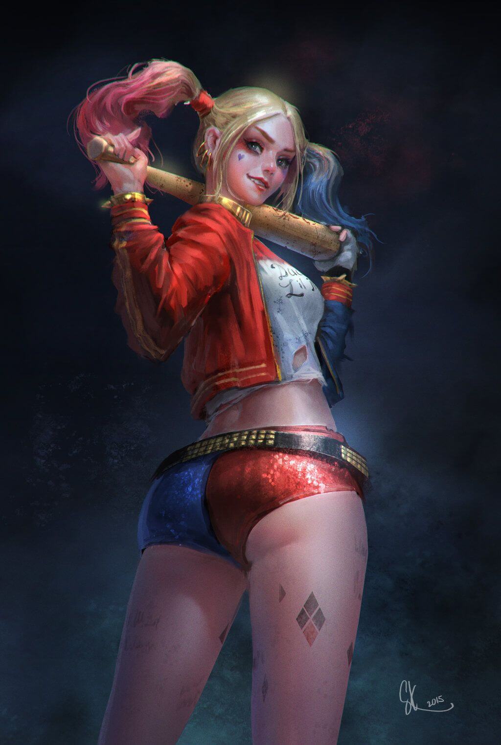 harley quinn ass photo