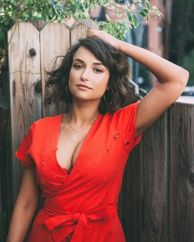 60+ Sexy Milana Vayntrub Boobs Pictures Will Bring A Big Smile On Your Face 23