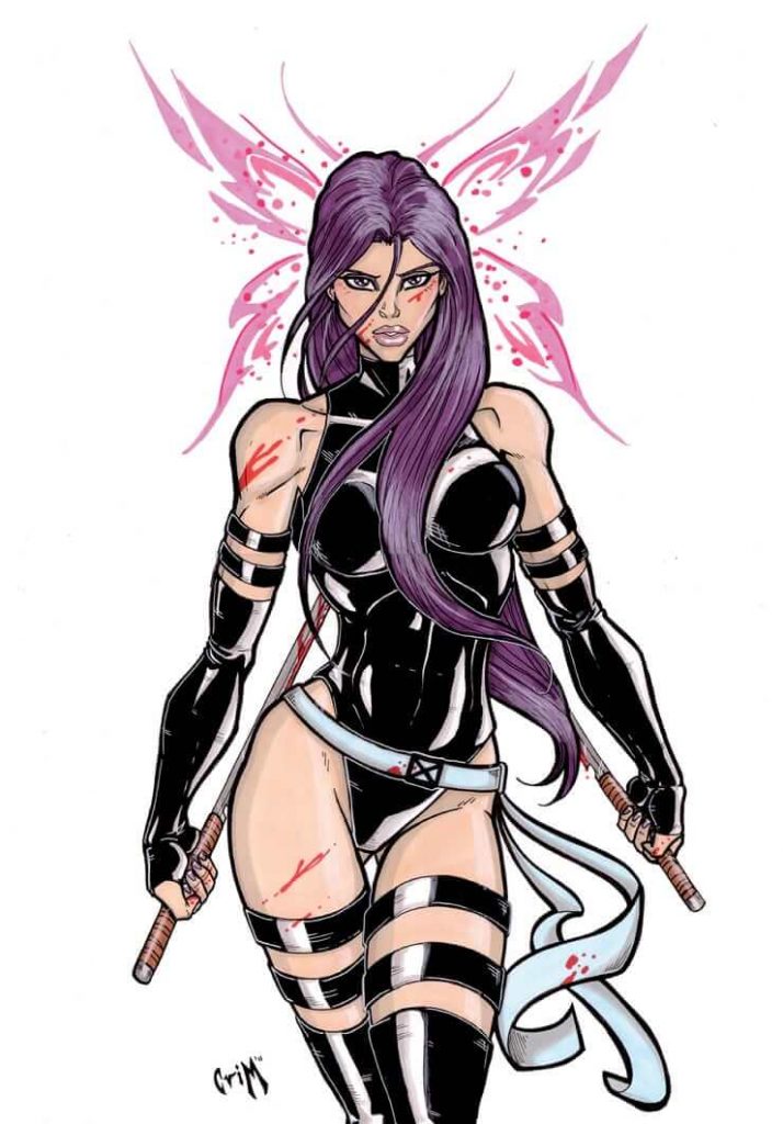 43 Sexy and Hot Psylocke Pictures – Bikini, Ass, Boobs 14