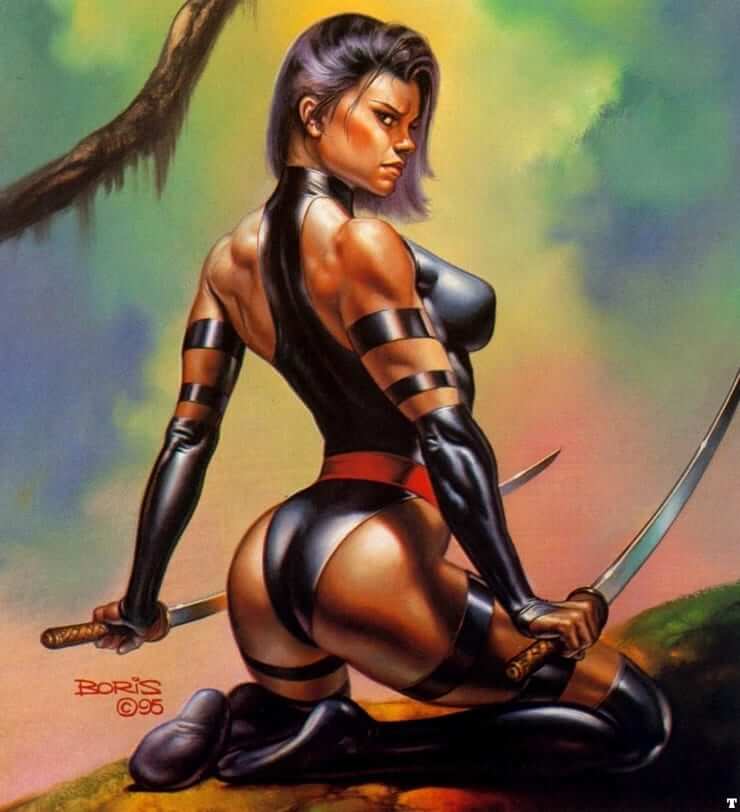 43 Sexy and Hot Psylocke Pictures – Bikini, Ass, Boobs 7