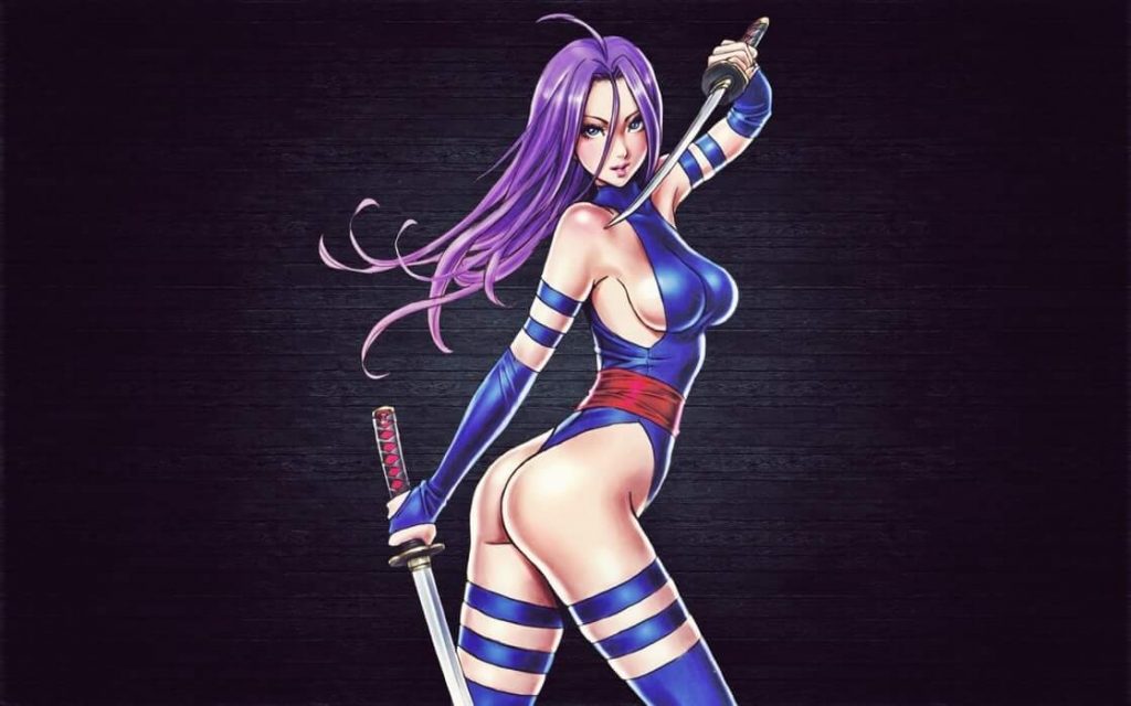 43 Sexy and Hot Psylocke Pictures – Bikini, Ass, Boobs 19