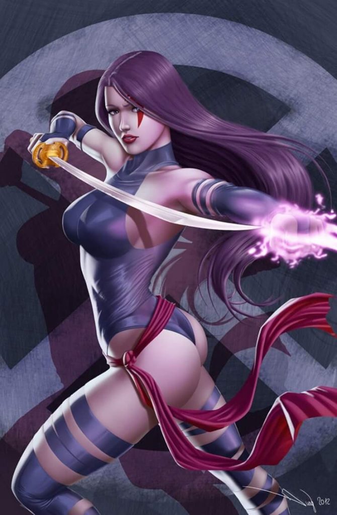 43 Sexy and Hot Psylocke Pictures – Bikini, Ass, Boobs 24
