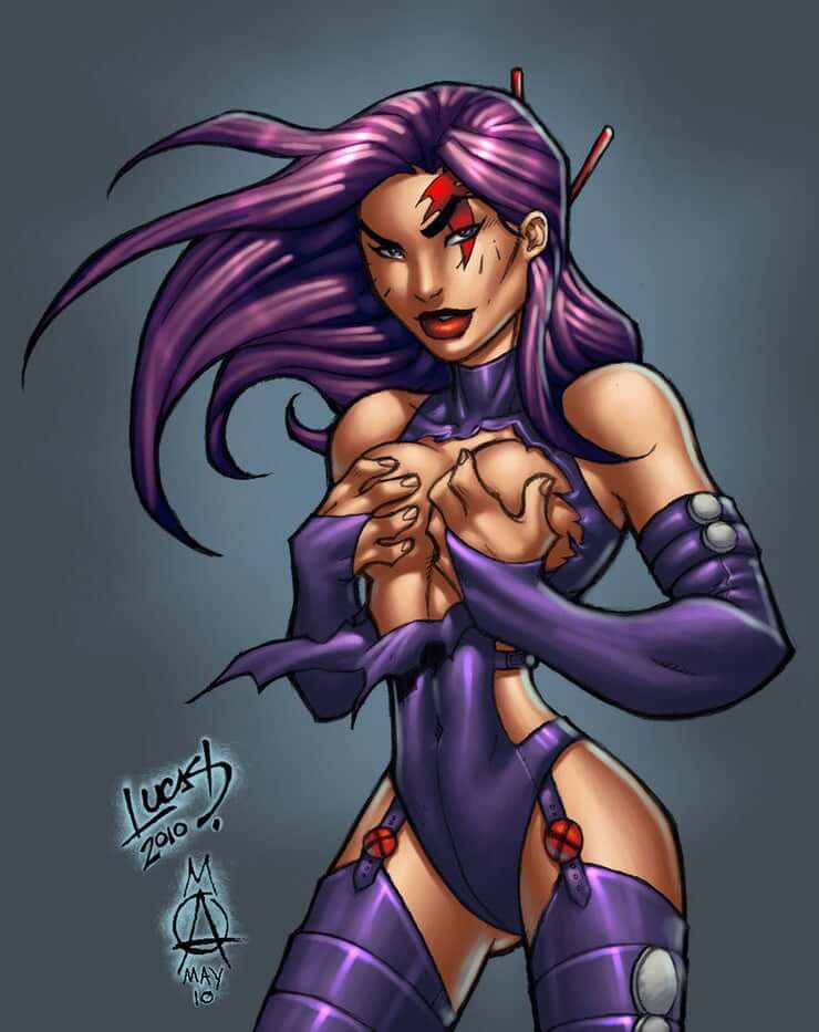 43 Sexy and Hot Psylocke Pictures – Bikini, Ass, Boobs 26
