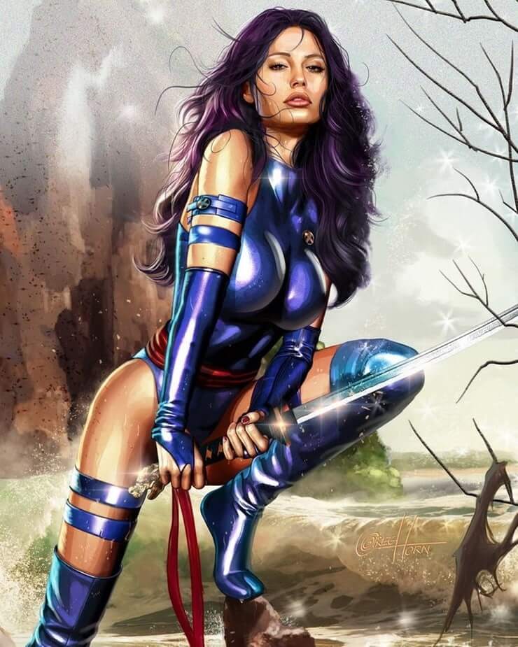 43 Sexy and Hot Psylocke Pictures – Bikini, Ass, Boobs 29