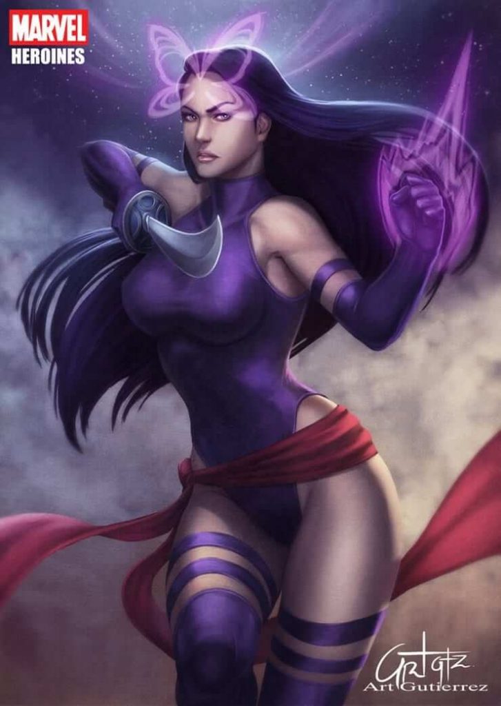 43 Sexy and Hot Psylocke Pictures – Bikini, Ass, Boobs 39