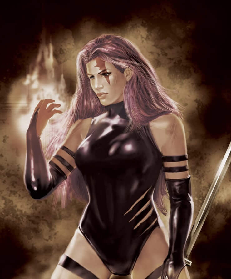 43 Sexy and Hot Psylocke Pictures – Bikini, Ass, Boobs 42