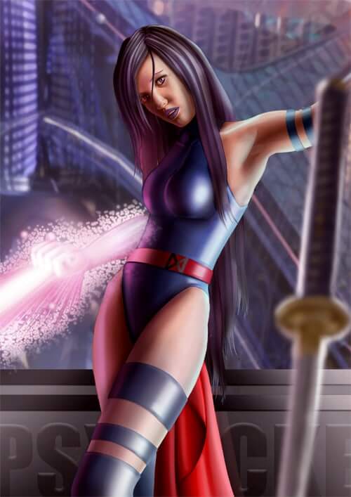 43 Sexy and Hot Psylocke Pictures – Bikini, Ass, Boobs 40