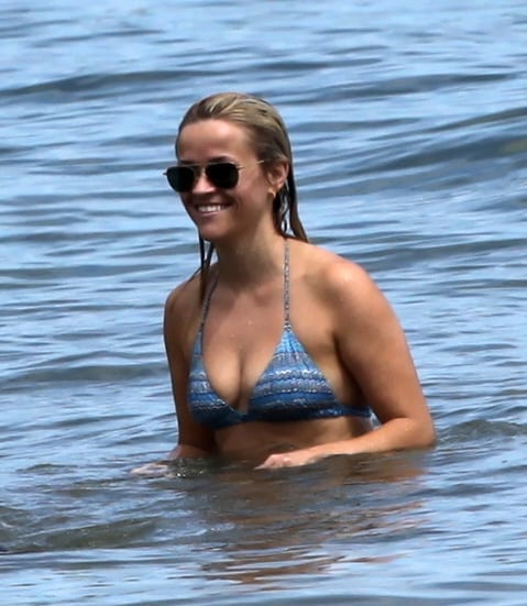 reese witherspoon in the water