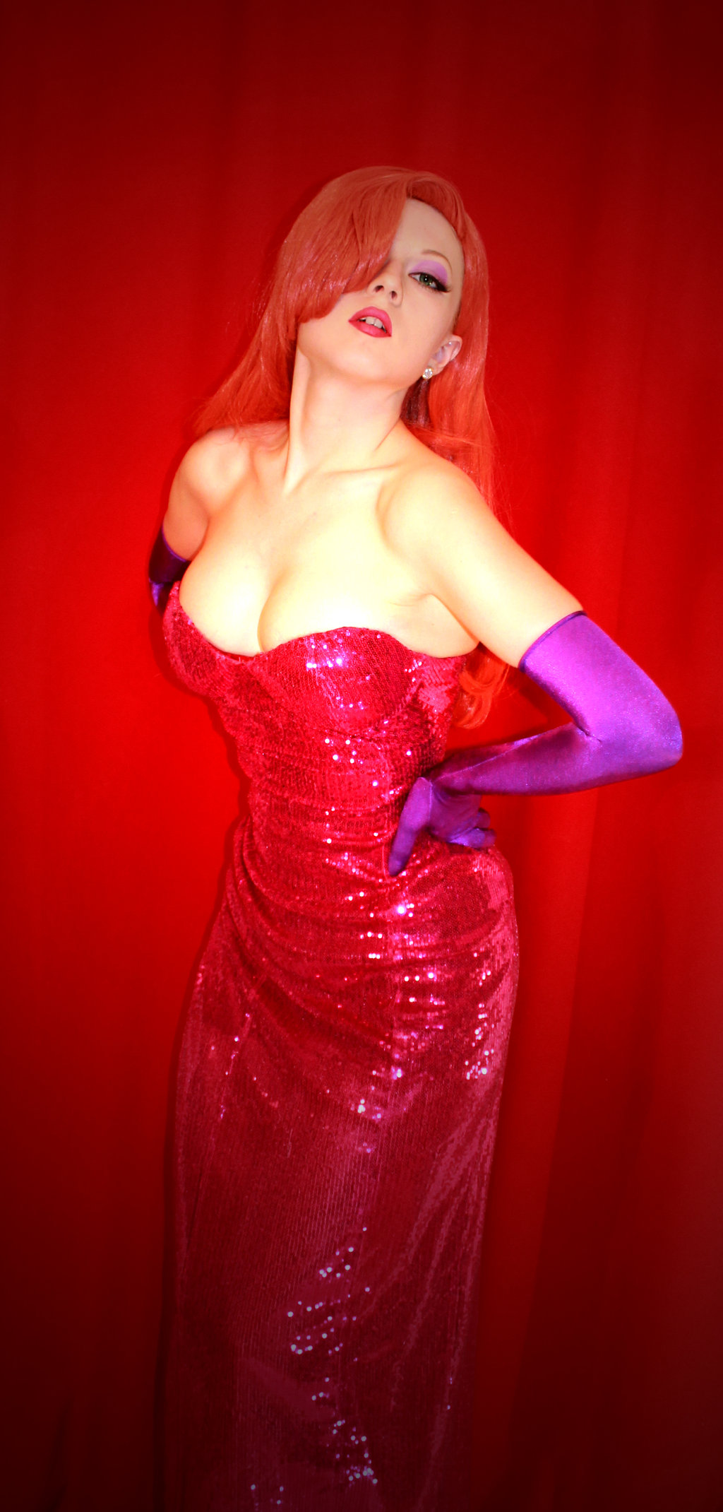 Jessica Rabbit Sexy in Red