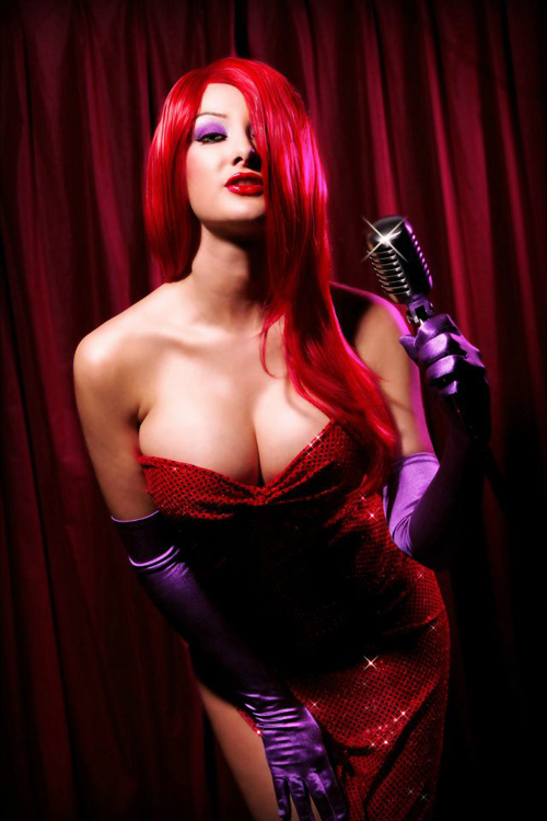 Jessica Rabbit Sexy in Red