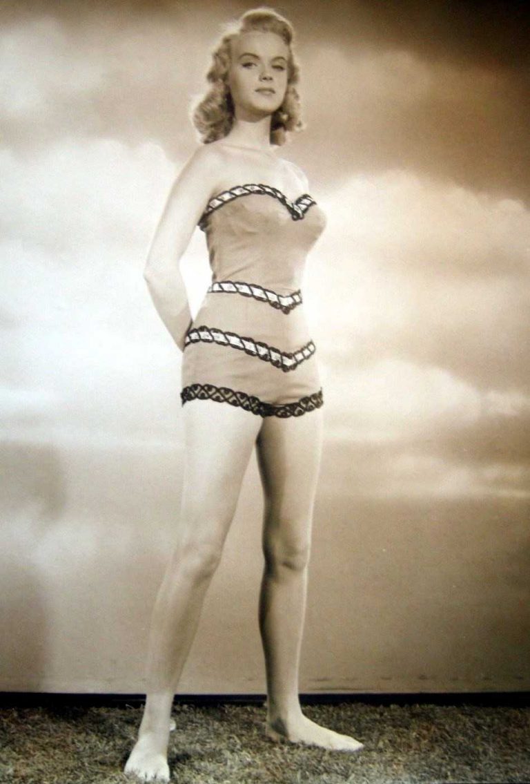 Anne Francis lingerie pics. 
