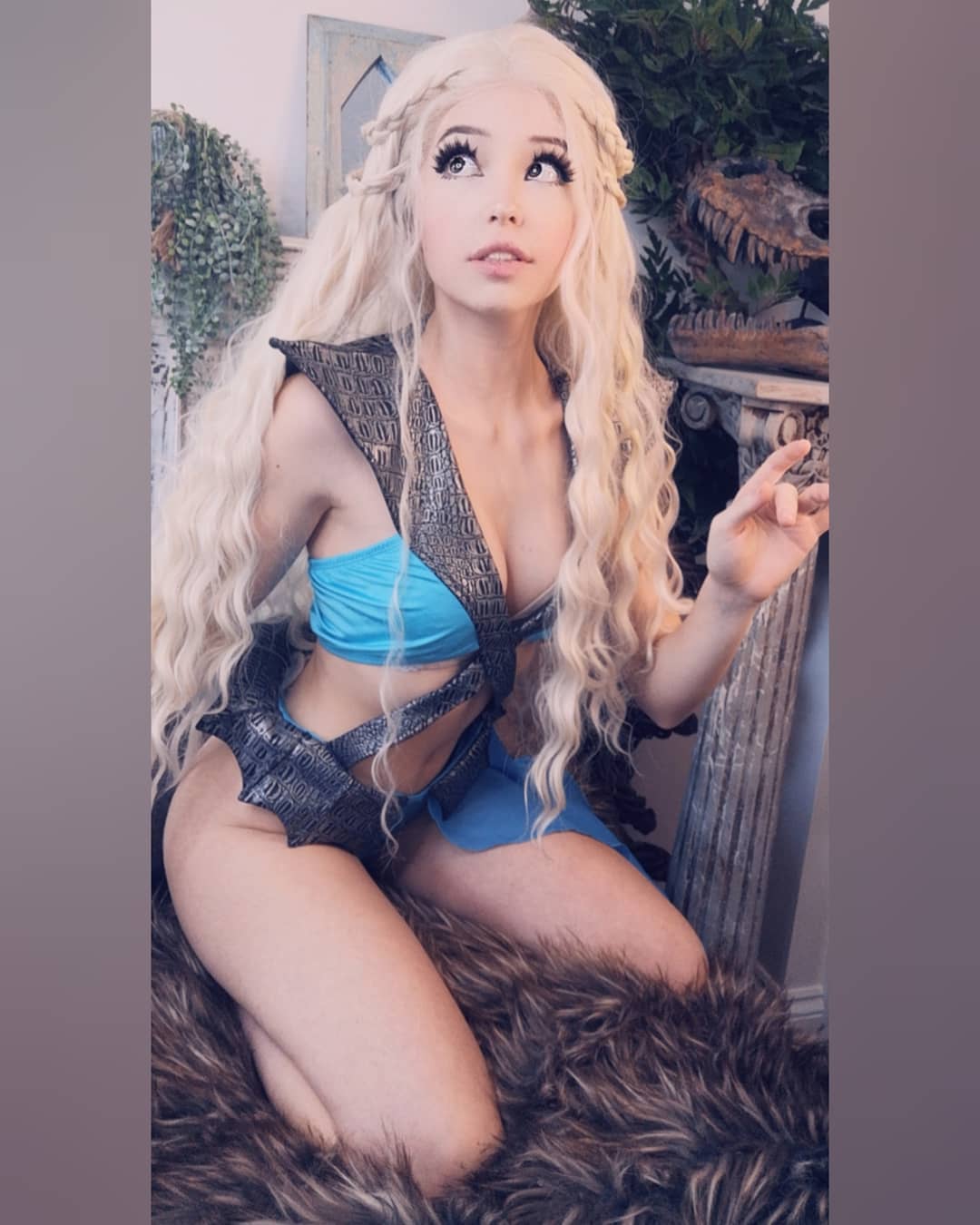 51 Sexy Belle Delphine Boobs Pictures Will Heat Up Your Blood With Fire And Energy For This Sexy Diva 58