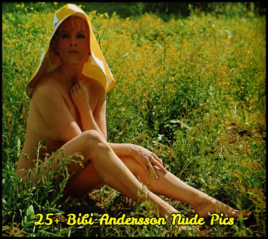 Bibi Andersson  nackt