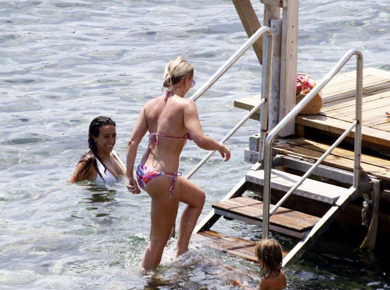 Billie Faiers Spends Summer Holiday In Ibiza 11