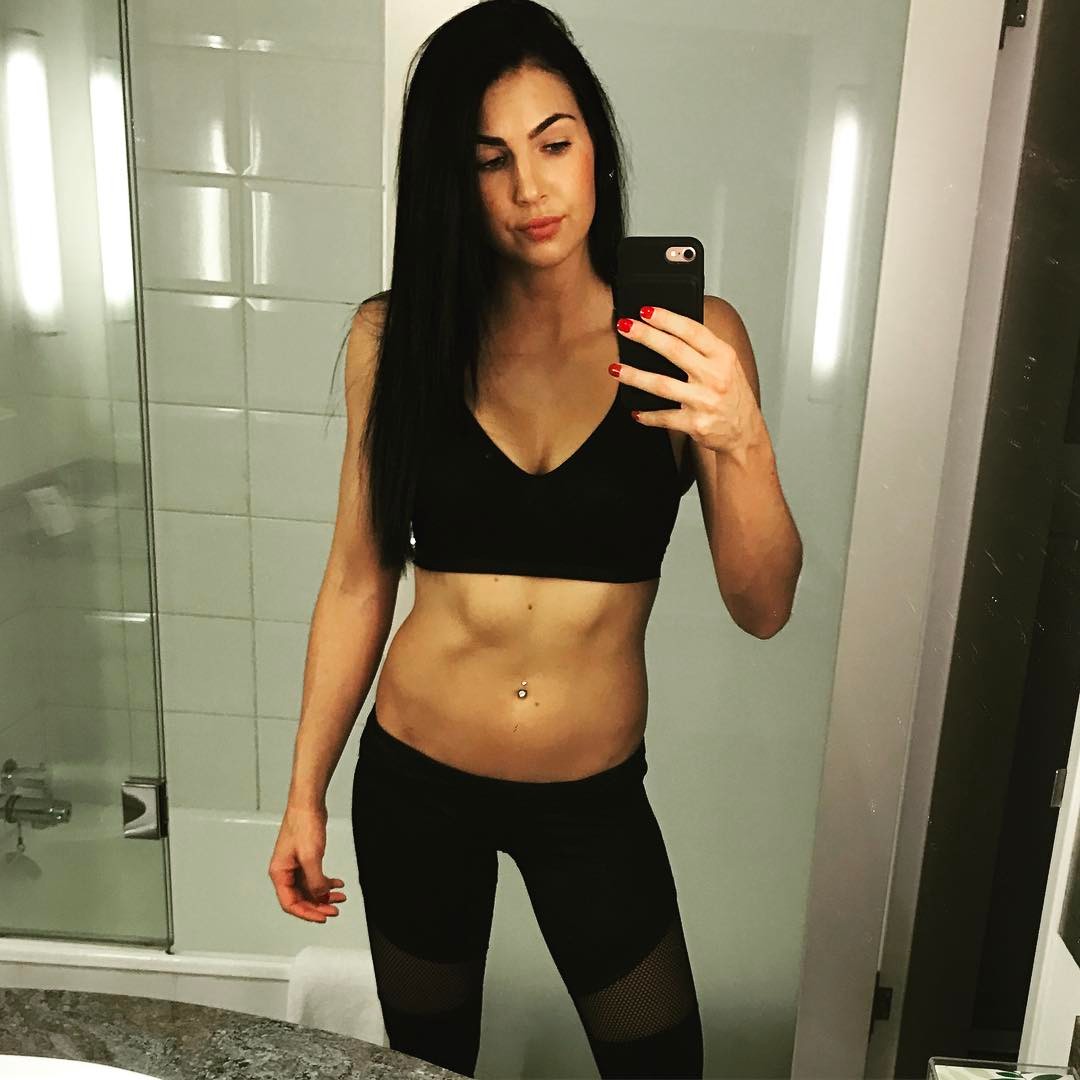 Billie Kay cleavages awesome pics