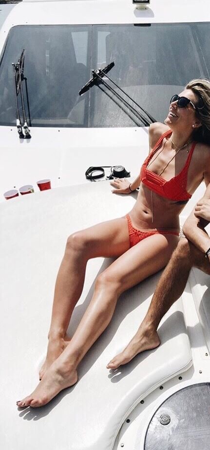 Charissa-Thompson bikini. 