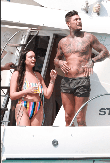 Charlotte Crosby Strips Topless On Ibiza Party Boat 14