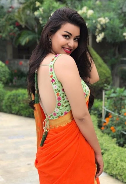 Bengali Actress Malina Joshi Latest Hot Pics In Saree 4