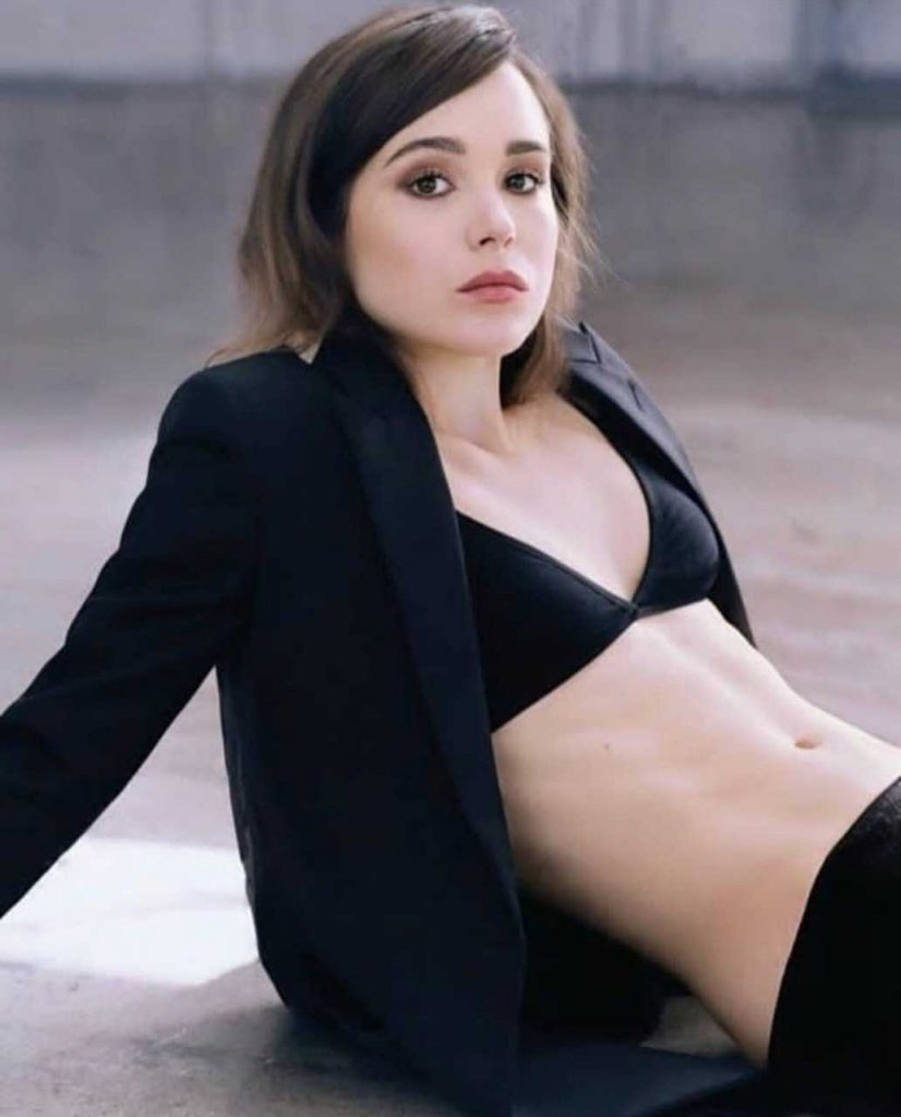 Ellen Page naked