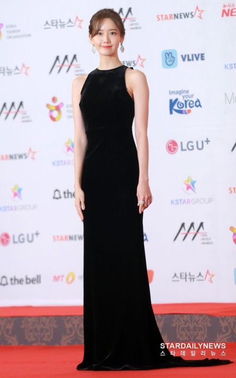 Im Yoona Hot in Black Dress