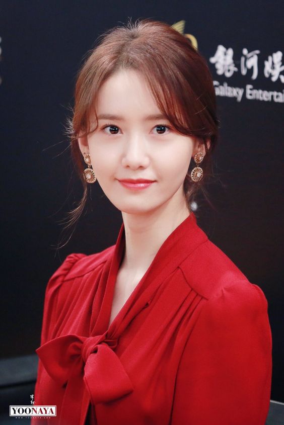 Im Yoona Hot in Red Dress