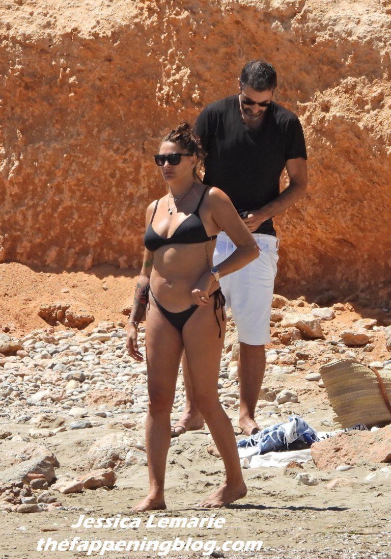Robert Pires And Jessica Lemarie Enjoy A Holiday In Ibiza 35