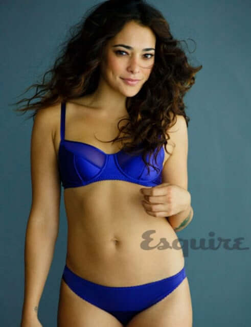Natalie Martinez blue bikini