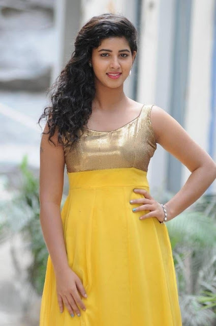 Pavani Anu Latest Photos Stills In Yellow Dress 4