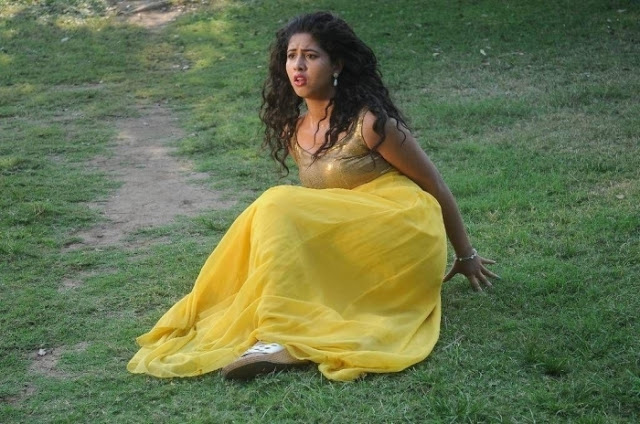 Pavani Anu Latest Photos Stills In Yellow Dress 5