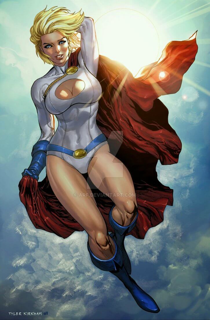 Power Girl awesome picture