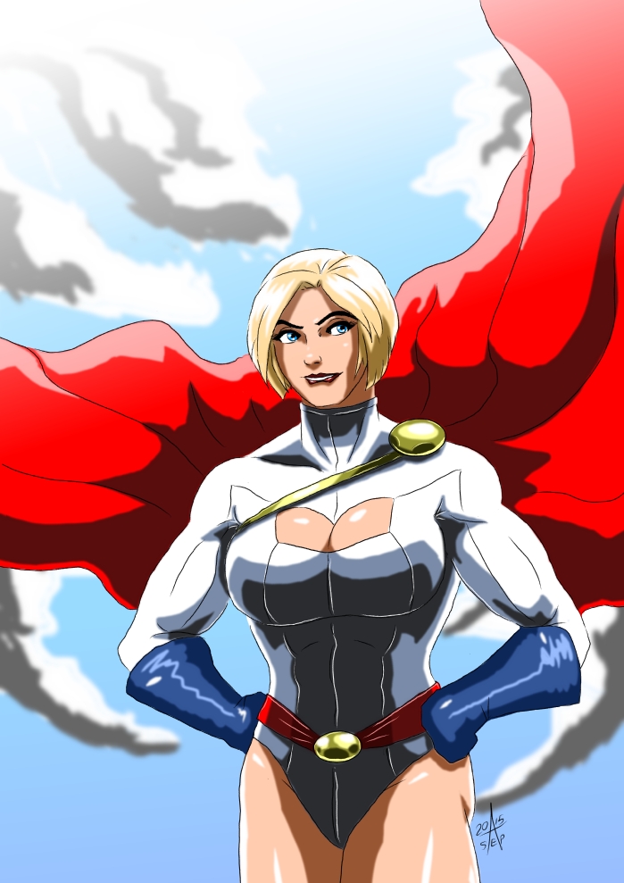 Power Girl sexy pic