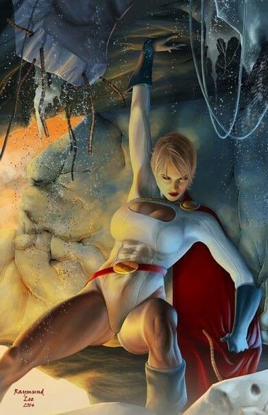Power Girl sexy picture