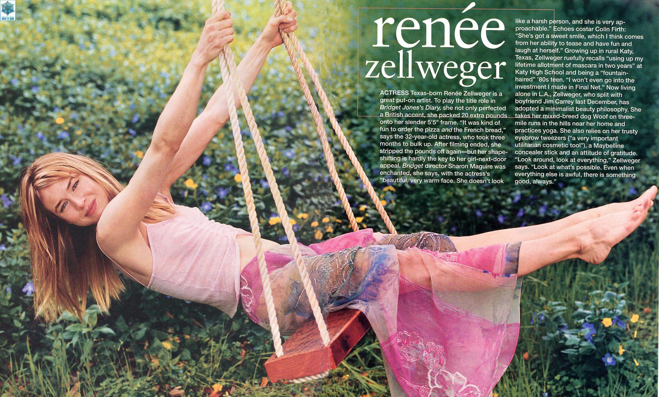 Рене Зеллвегер раскрывает свою красоту идеальной фигурой, подчеркивающей ее изысканный стиль