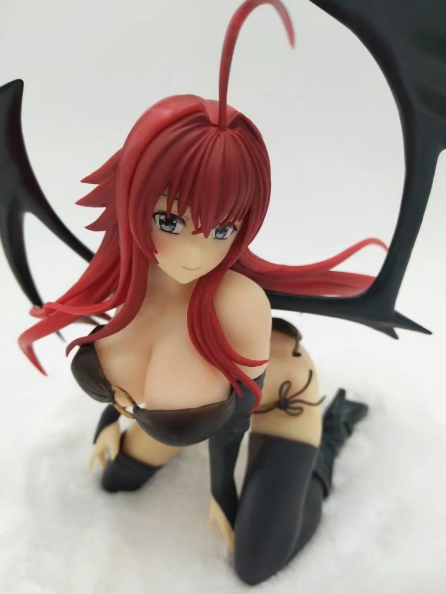 Rias Gremory wings and cleavage